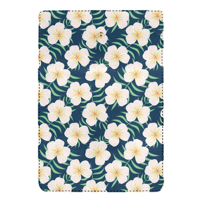 Pink Plumeria Pattern Print Design PM016 Women's Trifold Wallet
