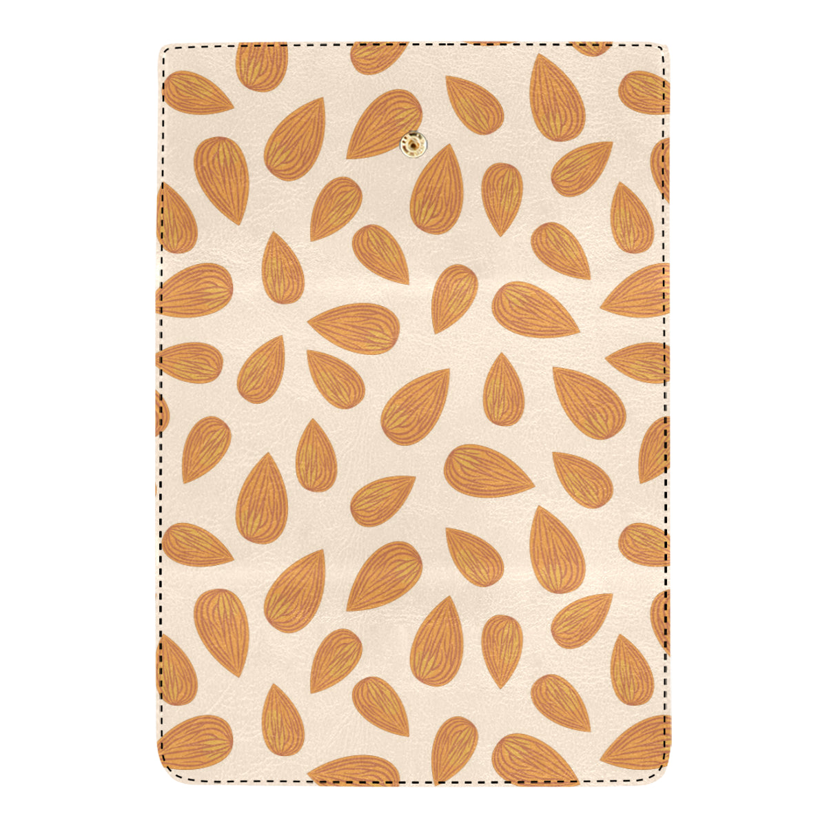 Almond Pattern Print Design 03 Women's Trifold Wallet