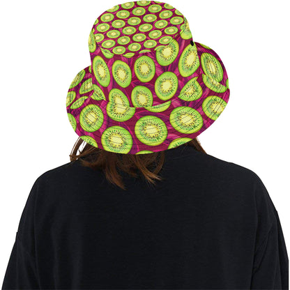 Kiwi Pattern Print Design KW05 Unisex Bucket Hat