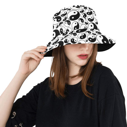 Yin Yang Print Design LKS302 Unisex Bucket Hat