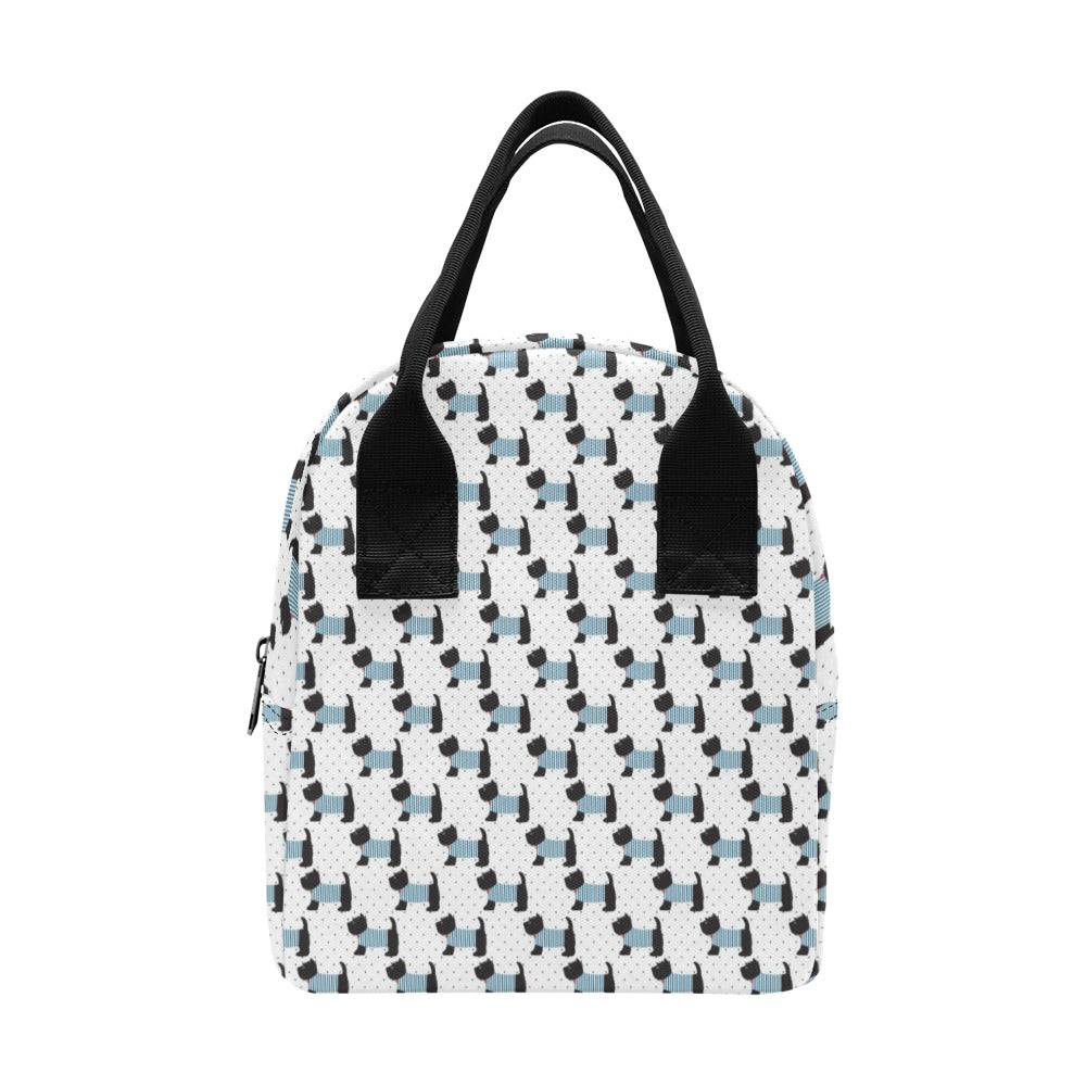 Scottish Terriers Print Design LKS3012 Insulated Lunch Bag