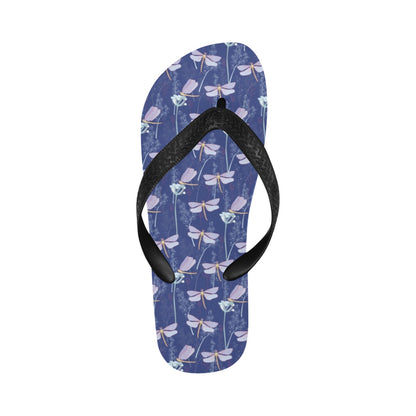 Dragonfly Print Design LKS401 Flip Flops