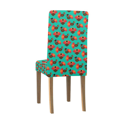 Thanksgiving Print Design LKS307 Dining Chair Slipcover