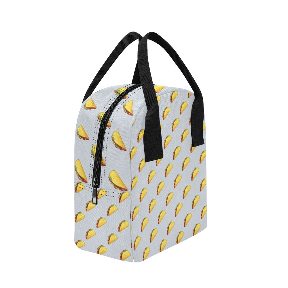 Taco Print Design LKS304 Insulated Lunch Bag