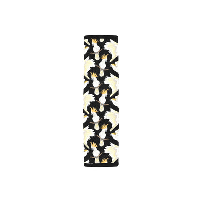 Cockatoo Print Design LKS402 Car Seat Belt Cover