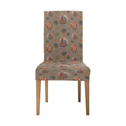Thanksgiving Print Design LKS306 Dining Chair Slipcover