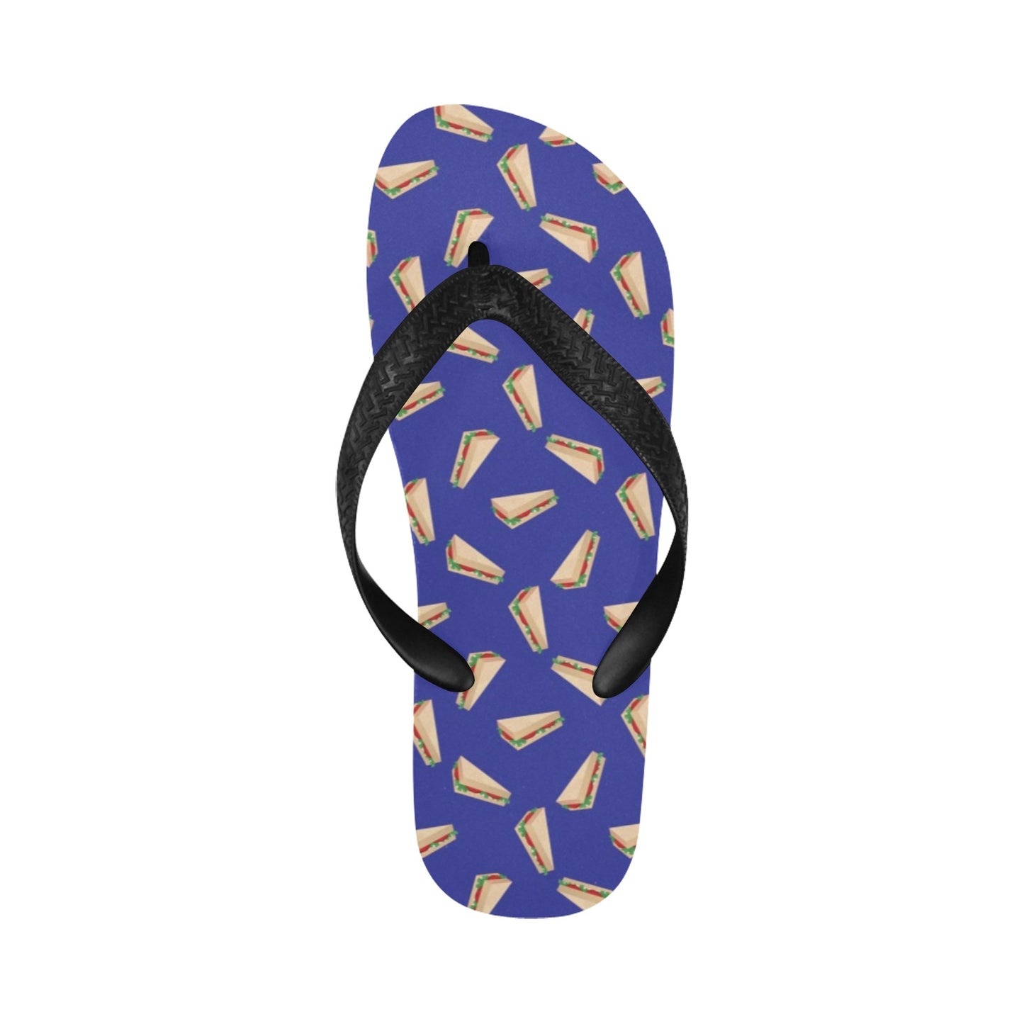 Sandwich Print Design LKS303 Flip Flops