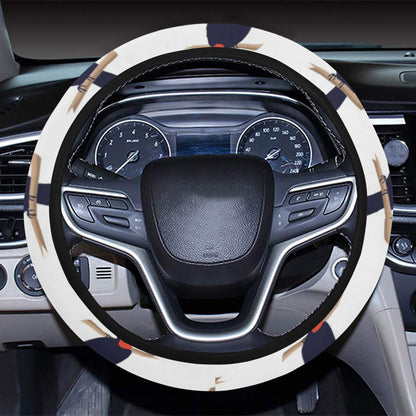 Toucan Print Design LKS305 Steering Wheel Cover with Elastic Edge