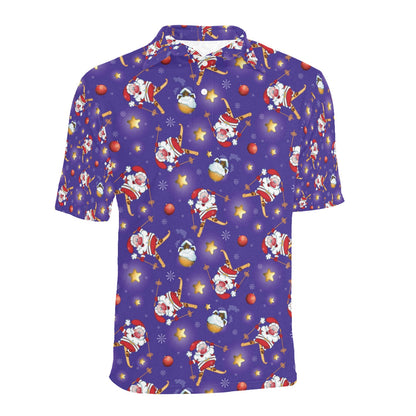 Ski Print Design LKS308 Men Polo Shirt