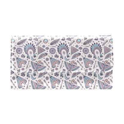 Eagles Native American Indian Symbol Women's Trifold Wallet