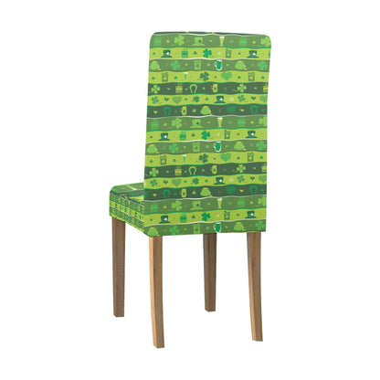 Shamrock Print Design LKS303 Dining Chair Slipcover