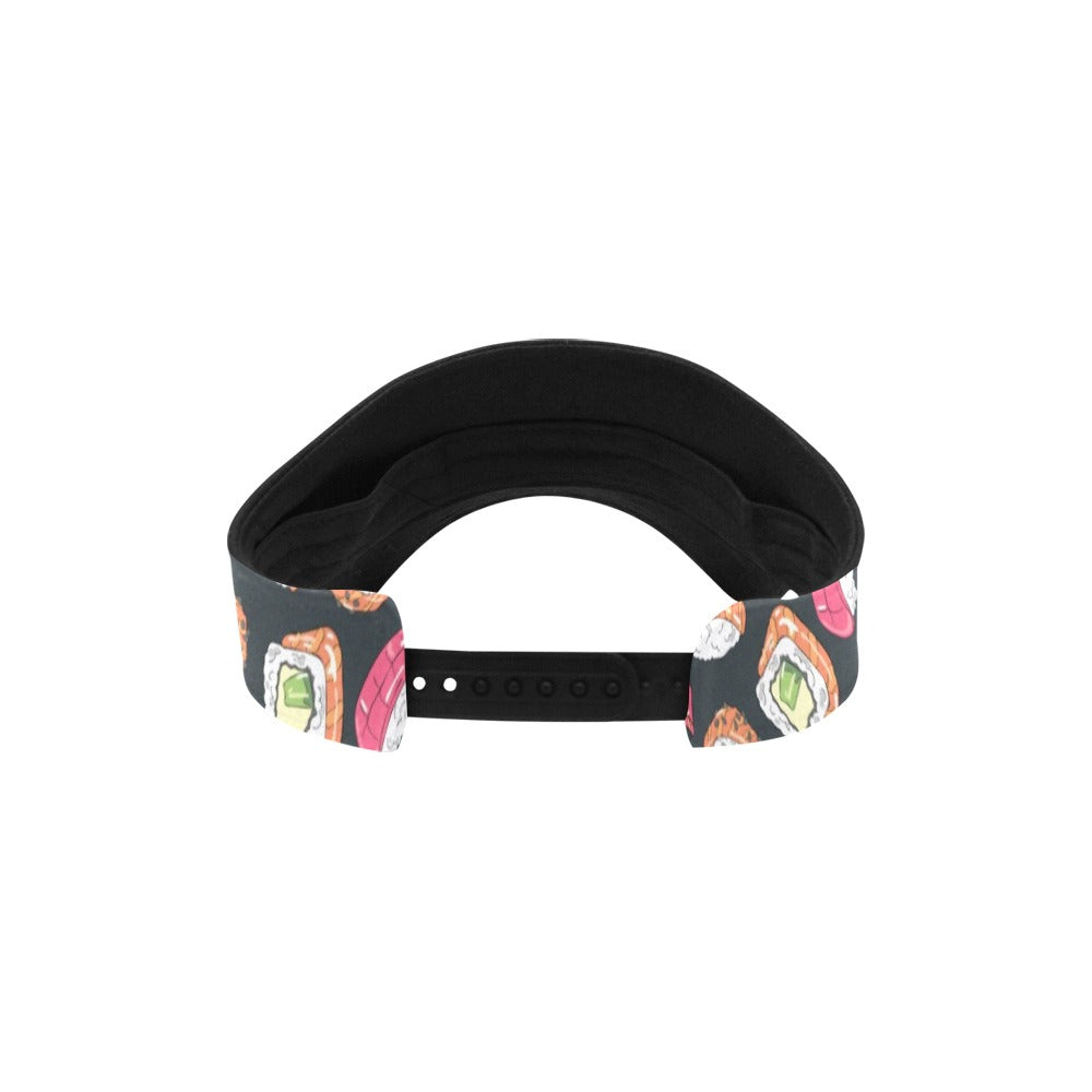 Sushi Print Design LKS306 Unisex Sun Visor