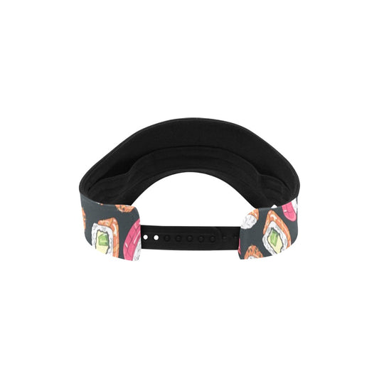 Sushi Print Design LKS306 Unisex Sun Visor