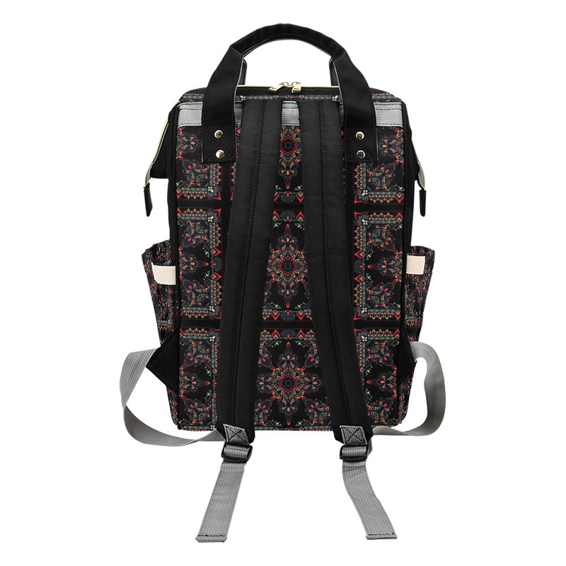 Bandana Print Design LKS307 Diaper Bag Backpack