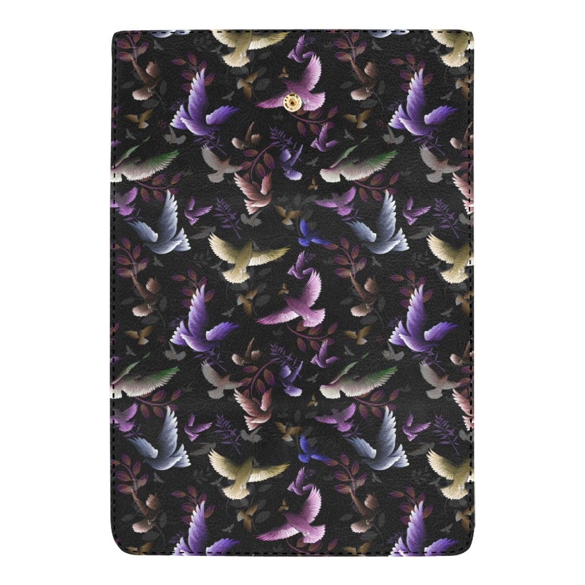 Pigeon Pattern Print Design 01 Women's Trifold Wallet