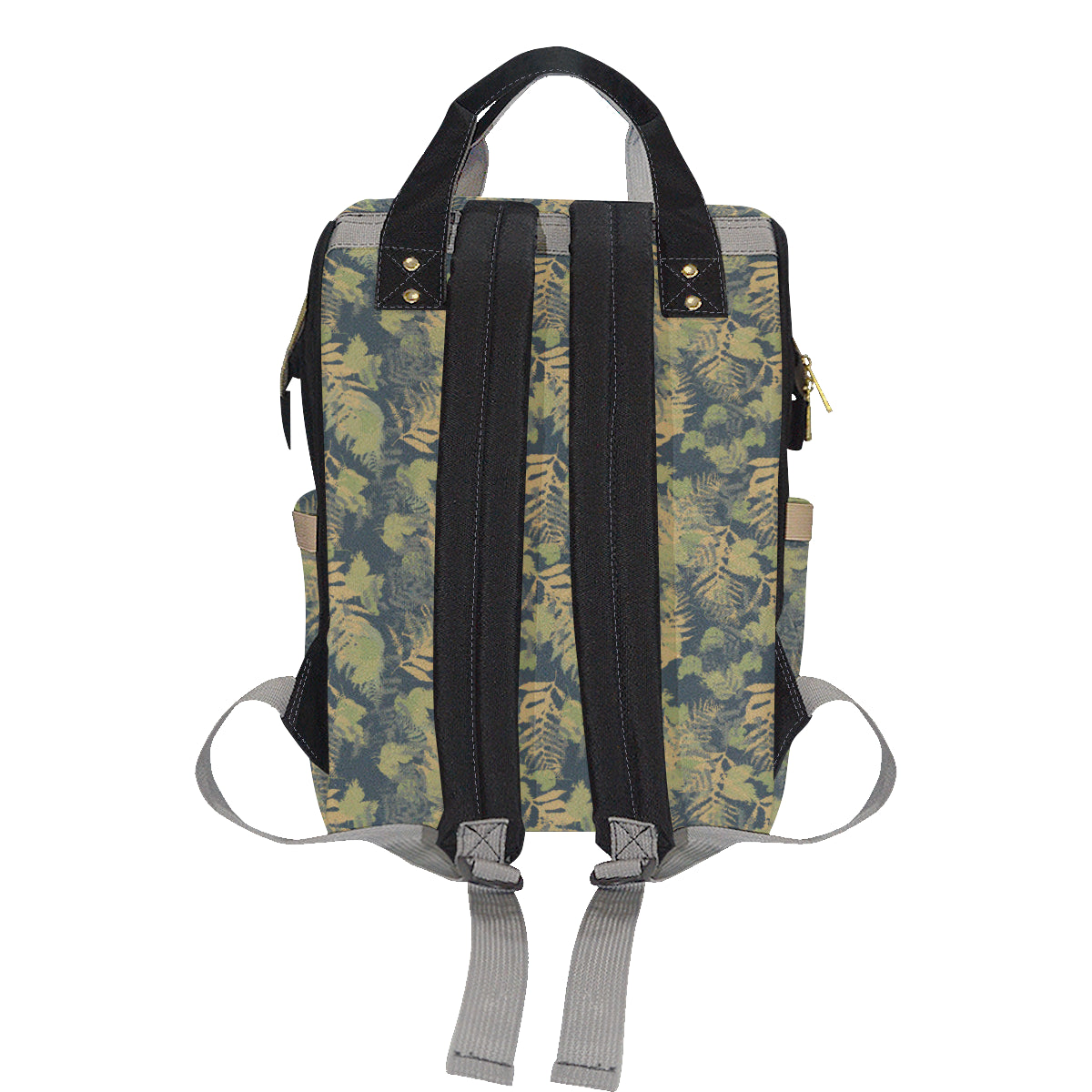 Camouflage Tropical Pattern Print Design 04 Diaper Bag Backpack