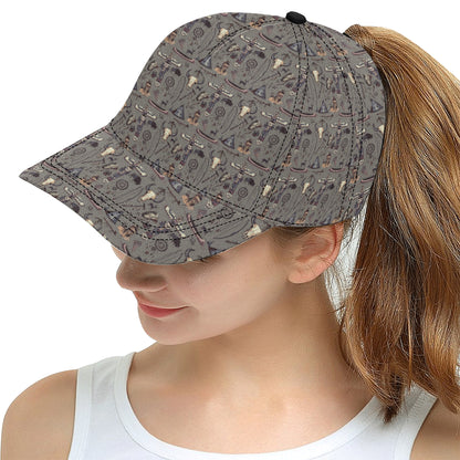 Native Indian life Design Print Snapback Cap