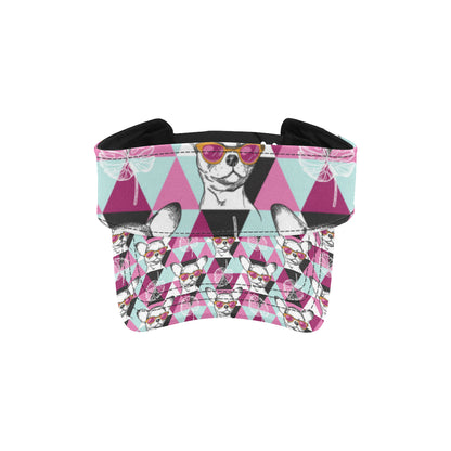 Chihuahua Cute Triangle Pattern Unisex Sun Visor