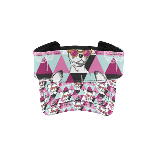 Chihuahua Cute Triangle Pattern Unisex Sun Visor
