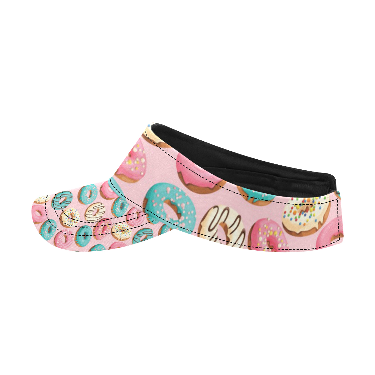 Donut Pattern Print Design DN06 Unisex Sun Visor