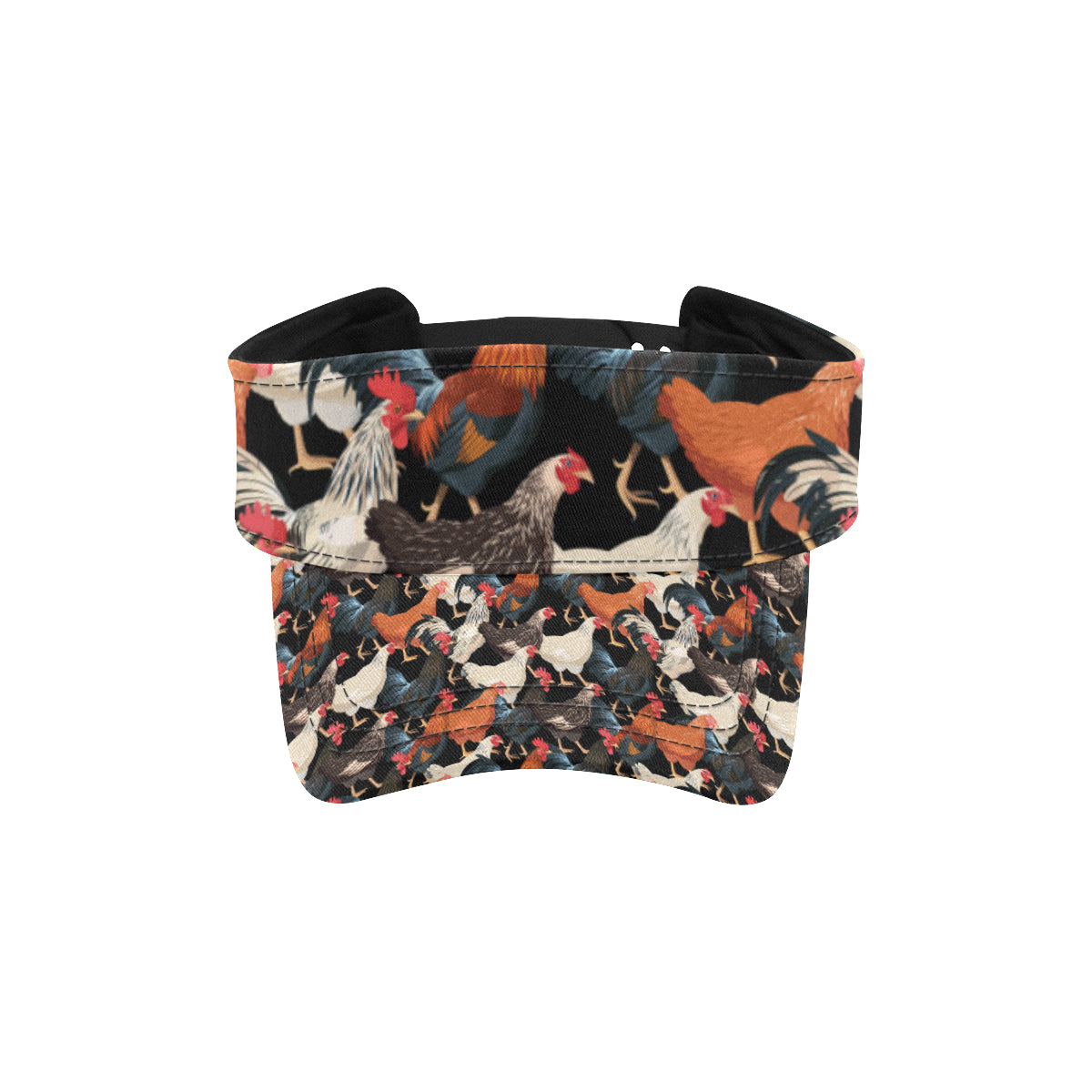Chicken Print Pattern Unisex Sun Visor