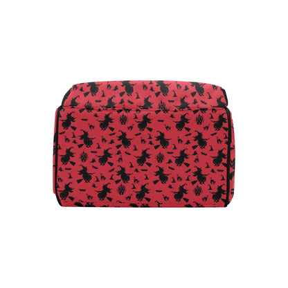 Witch Print Design LKS303 Diaper Bag Backpack
