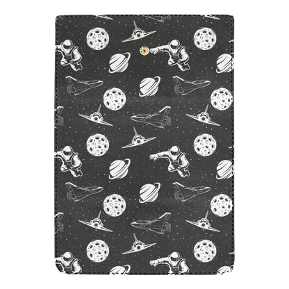 Space Astronauts Print Women's Trifold Wallet