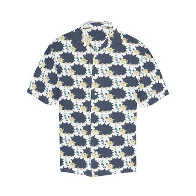 Hedgehog Print Design LKS401 Men's Men's Hawaiian Shirt