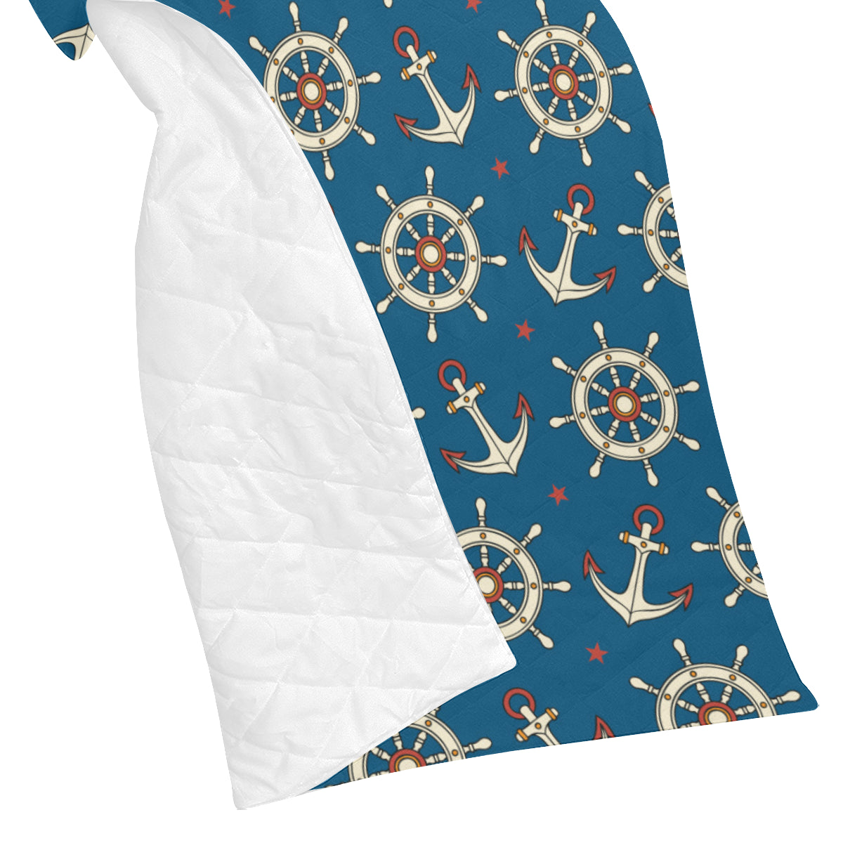 Anchor Pattern Print Design 02 Premium Quilt