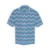 Chevron Print Design LKS403 Men's Men's Hawaiian Shirt