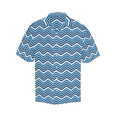 Chevron Print Design LKS403 Men's Men's Hawaiian Shirt