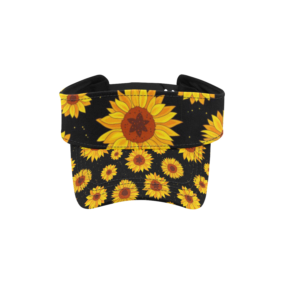 Sunflower Pattern Print Design SF09 Unisex Sun Visor