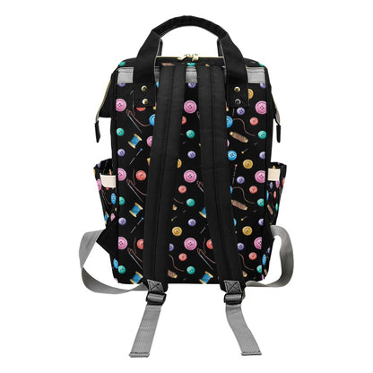 Sewing Print Design LKS309 Diaper Bag Backpack