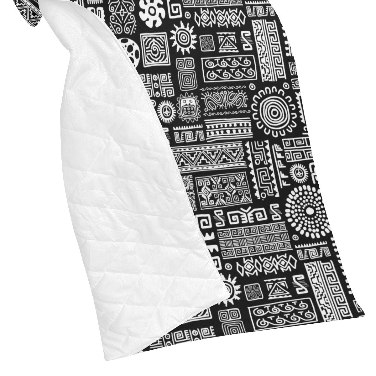 Polynesian Pattern Print Design A02 Premium Quilt