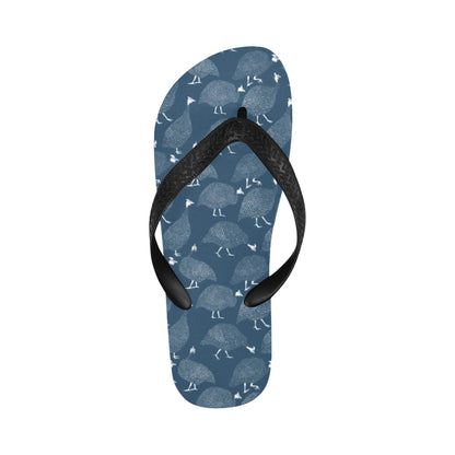 Guinea Fowl Print Design LKS401 Flip Flops