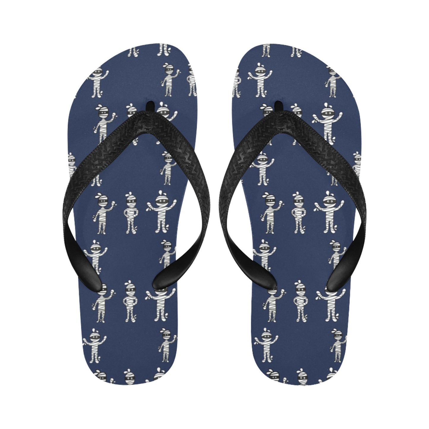 Mummy Print Design LKS306 Flip Flops
