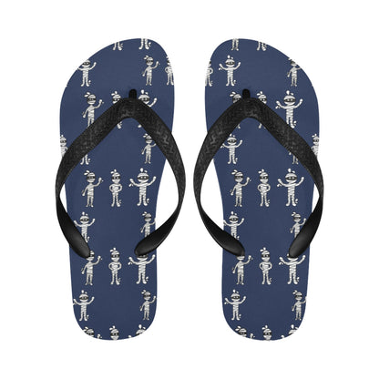 Mummy Print Design LKS306 Flip Flops