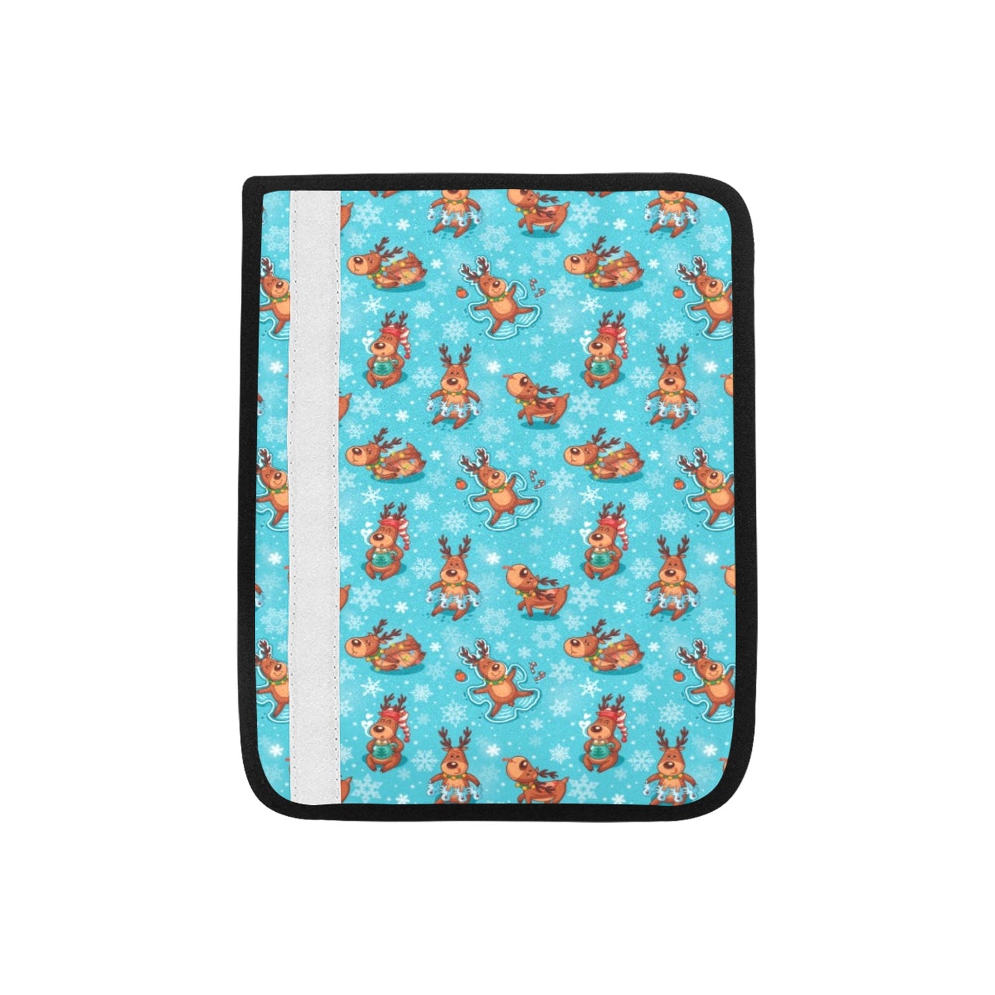 Reindeer Print Design LKS402 Car Seat Belt Cover