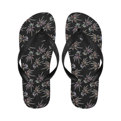 Tarantula Print Design LKS402 Flip Flops