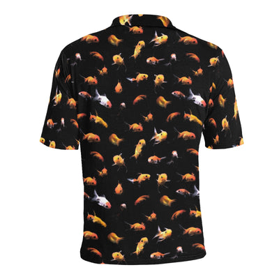 Goldfish Print Design LKS402 Men Polo Shirt