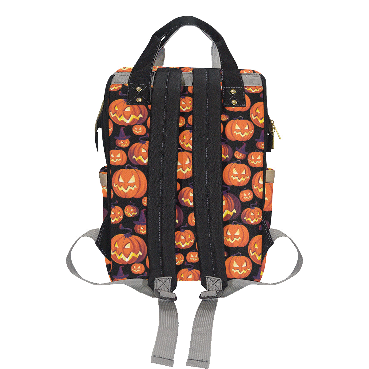 Halloween Pattern Print Design 04 Diaper Bag Backpack