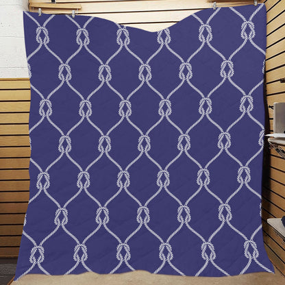 Rope Pattern Print Design A03 Premium Quilt