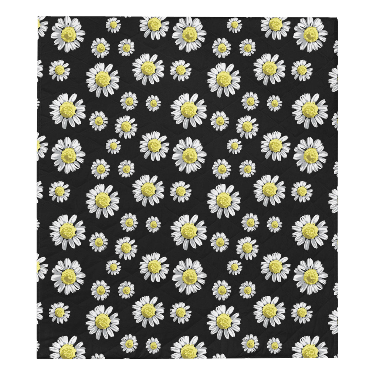 Daisy Pattern Print Design DS01 Premium Quilt