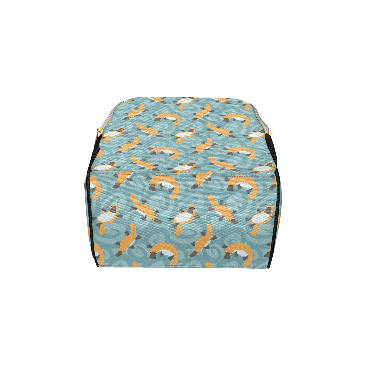 Platypus Pattern Print Design A01 Diaper Bag Backpack