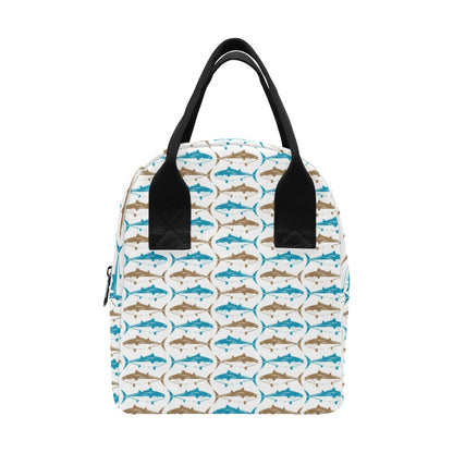 Tuna Fish Print Design LKS301 Insulated Lunch Bag