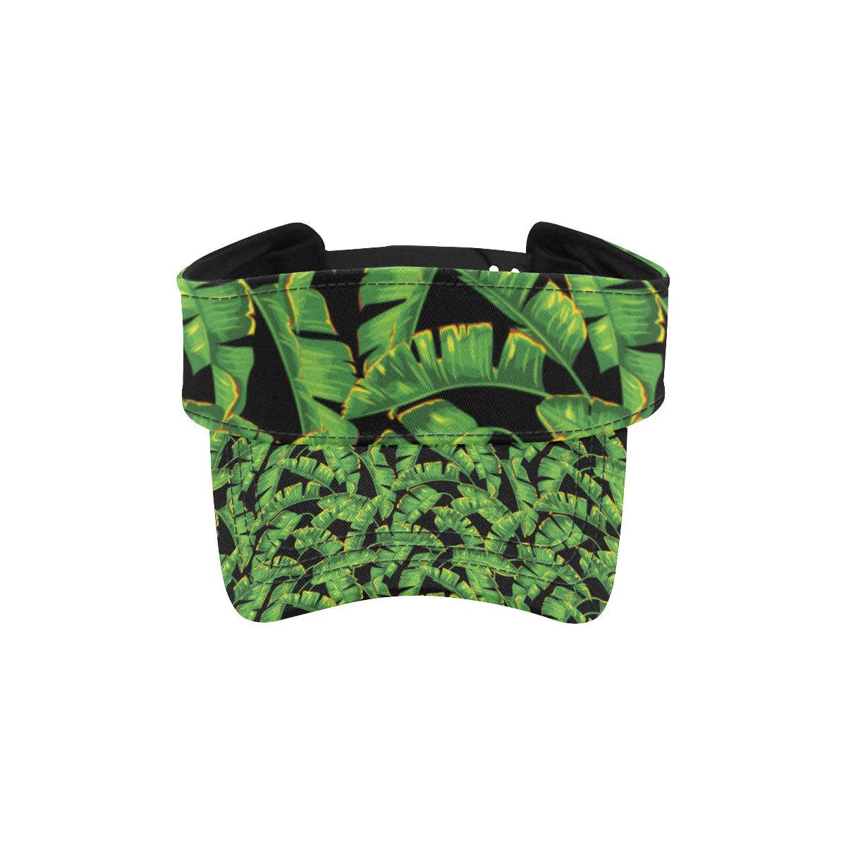 Banana Leaf Pattern Print Design 03 Unisex Sun Visor