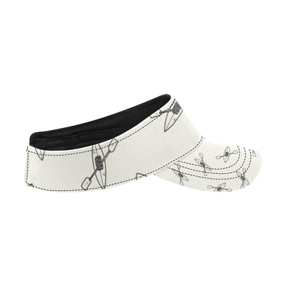 Kayak Pattern Print Design 01 Unisex Sun Visor