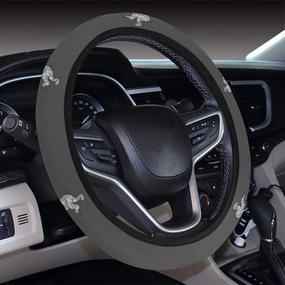 Mummy Print Design LKS305 Steering Wheel Cover with Elastic Edge
