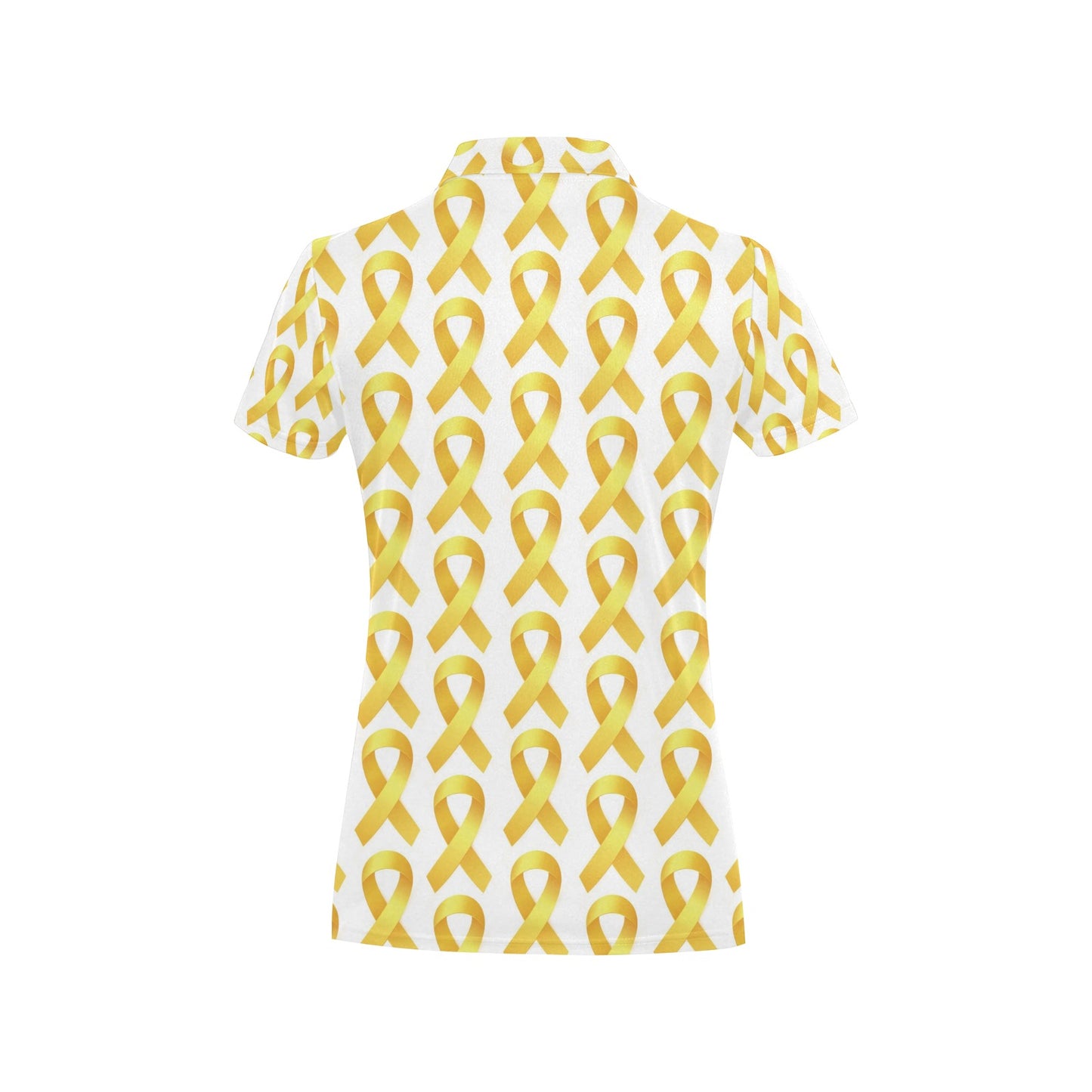 Bone cancer Pattern Print Design 02 Women's Polo Shirt