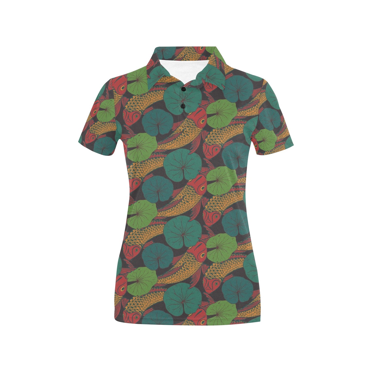 Koala Pattern Print Design 07 Women's Polo Shirt